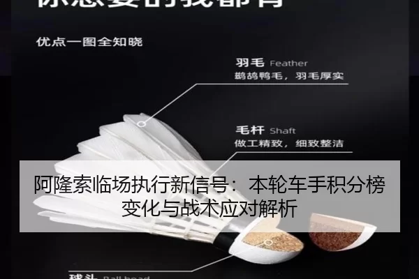 阿隆索临场执行新信号：本轮车手积分榜变化与战术应对解析